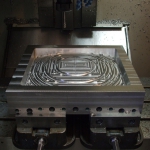 CNC machine used to fabricate custom parts